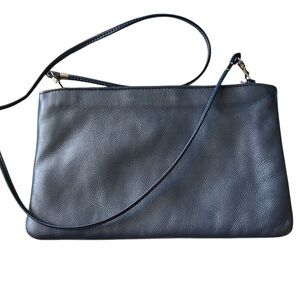 Juliette Leather Crossbody Clutch Bag